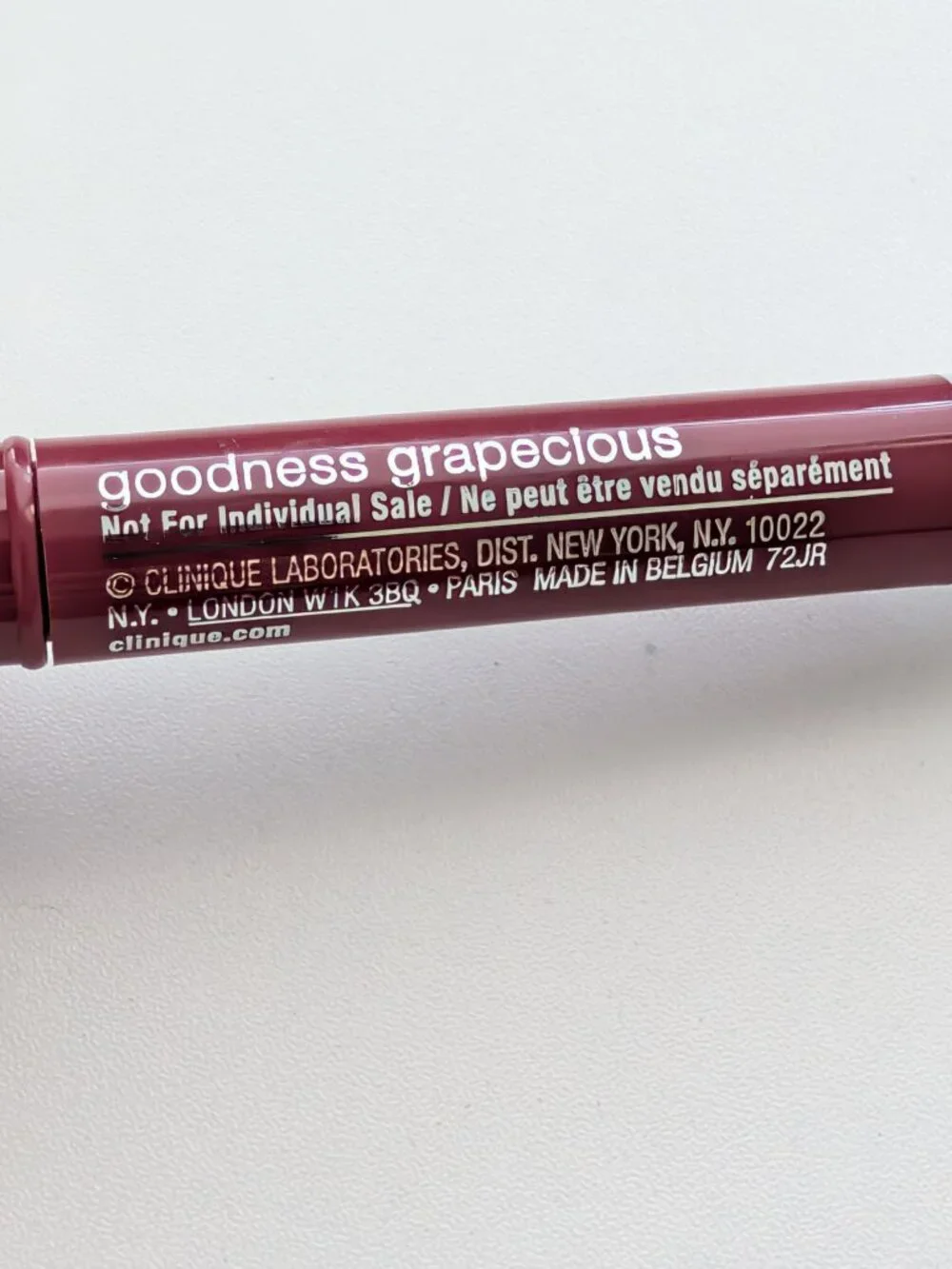 Clinique Vitamin C Lip Smoothie Goodness Grapecious Full Size NEW Rare
